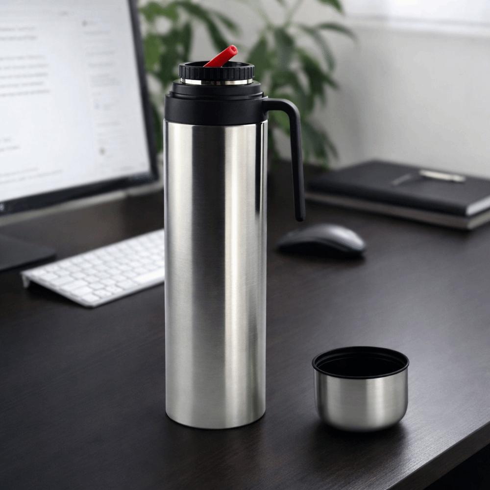 Stainless Steel Vacuum Flask Double Wall Thermal Cup Portable Yerba Mate Thermos Bottle Coffee