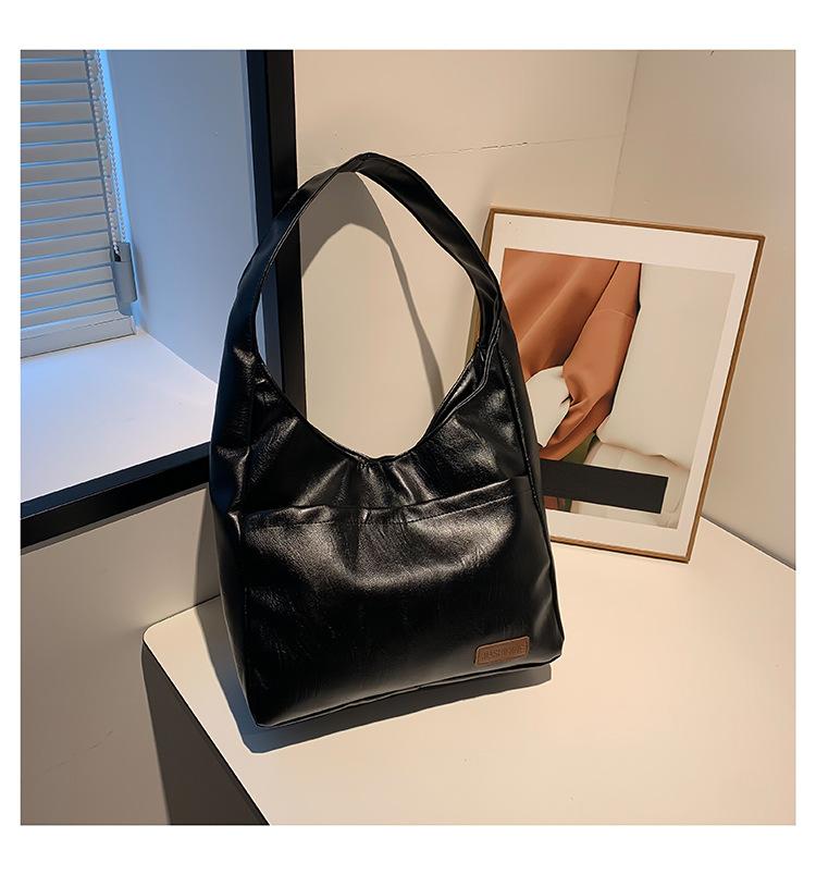 Retro Lässiger Wind Ein Schulter Achseltasche Damen Winter 2025 Neuer Trend Mode Textur Lässige Einfache Tasche