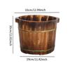 Wood Foot Bath Tub Deep Large Capacity Feet Soaking Tub Foot Wash Bucket Foot Bath Barrel for Bathroom Home Foot SPA Adults
