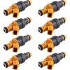 0280150943 Set of 8 Fuel Injector Compatible with F150 F250 F350 E150 E250 E350 4.6L 5.0L 5.4L 5.8L, Slakerbe 0280150939 0280150909 F0TED5B