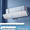 Universal Wall-Mounted Air Conditioner Wind Deflector - No Installation Windproof Guide Cover