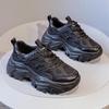 Daddy shoes women's 2025 new spring and autumn women's shoes are popular, versatile thick-soled height-increasing running casual sports shoes