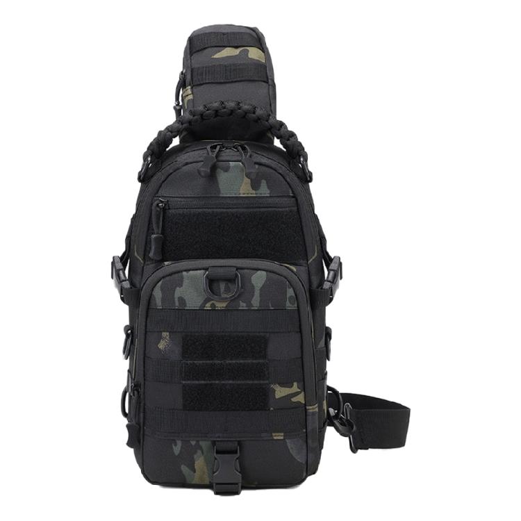 Multifunctional Fishing Tackle Crossbody Bag Single Shoulder Bag Chest Bag Large Capacity Watertight Fishing Baits Bag