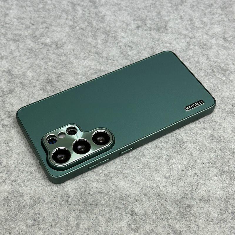 Volledig Aluminium Body Mat Metaallegering Matte Hoes Voor Samsung Galaxy S26 S25 S24 S23 Ultra S26 Plus Metalen Plating Camera Hard Pantser Cover Galaxy S26 Plus