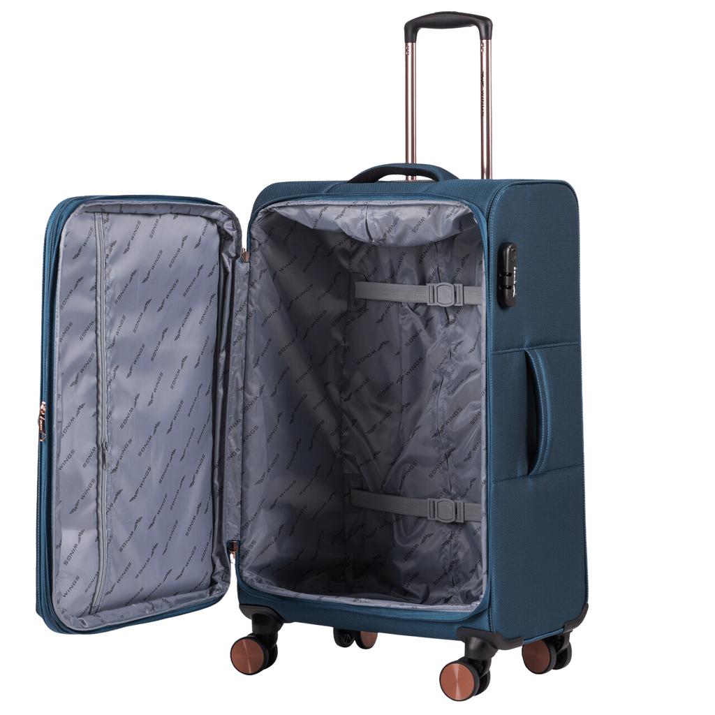 Tern 3-Pack Suitcases + Wings Yellow Handbag