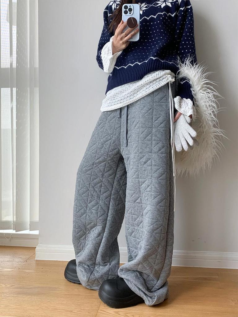 Dorothys Winter Diamantgesteppte Lockere Freizeit-Wanderhose