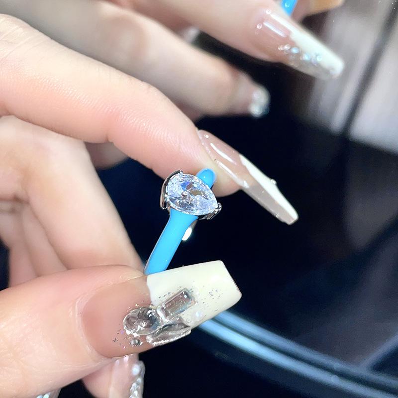 Cold Wind Personalized Ring Design Sense Niche Cold Wind Fashion Ring Opening Adjustable