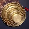 Korean Style Stainless Steel Round Plates