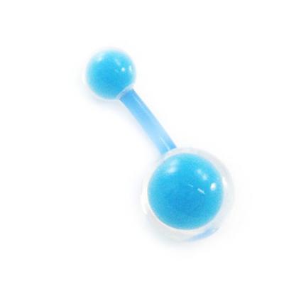 [I9479] - Body Piercing 'Coloriage' blau