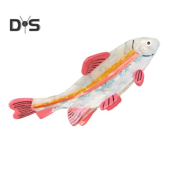 

Заколка для волос в форме акулы для женщин, густые волосы, задняя головка для душа, заколка для волос, нескользящие аксессуары для волос, инструменты для укладки волос розовый