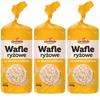 Eurowafel Rice Wafers with Sunflower 100 G X 3 Pieces