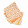 7pcs Celsius set 100% Cotton Batiks Sewing Craft Cloth for   Wallet Cushion Cover (S)