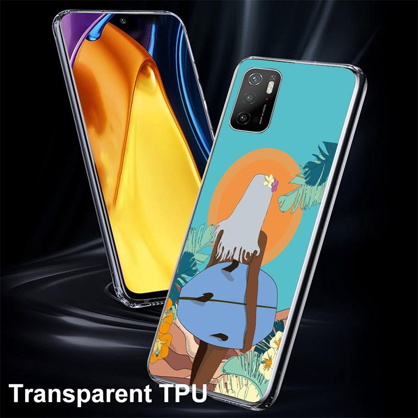 Surf Board Aesthetic Cover Phone Case For Xiaomi Poco F7 Ultra X7 X6 X5 Pro M7 Redmi 15C 15 13C 13 12C 12 10C 10 9A 9C 9T 9 Shel