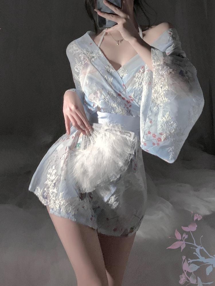 Game Cosplay Nun Maid Costumes Women's Underwear Backless See Through Role Playing Outfit SM Fetish Suspender Sleepwear Nighties