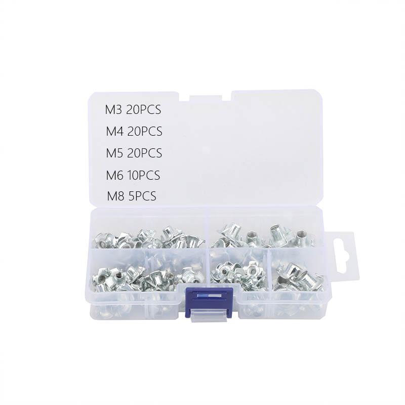 

Внутренние и внешние гайки из цинкового сплава, шестигранные мебельные гайки, предварительно вставленные с шайбами, трапециевидные колпачки для винтов, самонарезающие