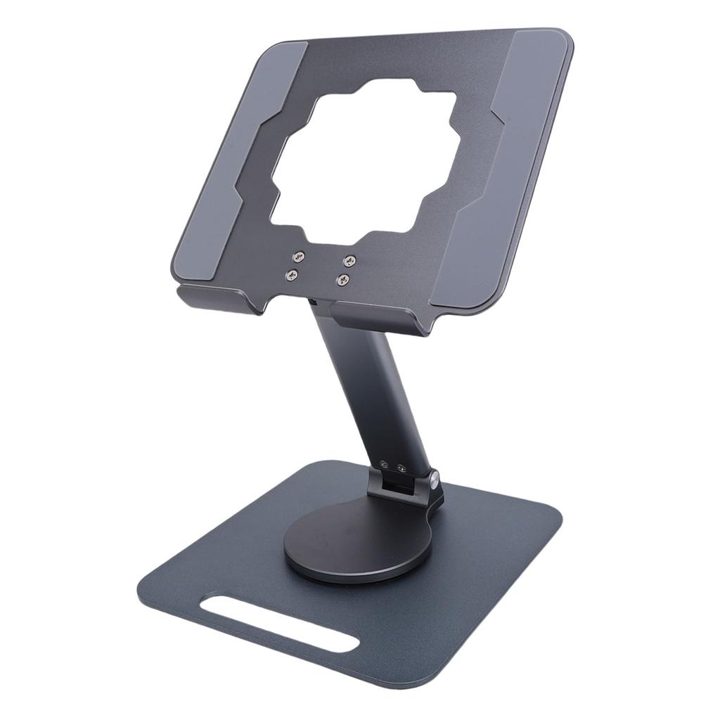 Aluminum Alloy Tablet Stand Rotating Foldable Adjustable Desktop Phone Tablet Holder Hollow Out Heat Dissipation for
