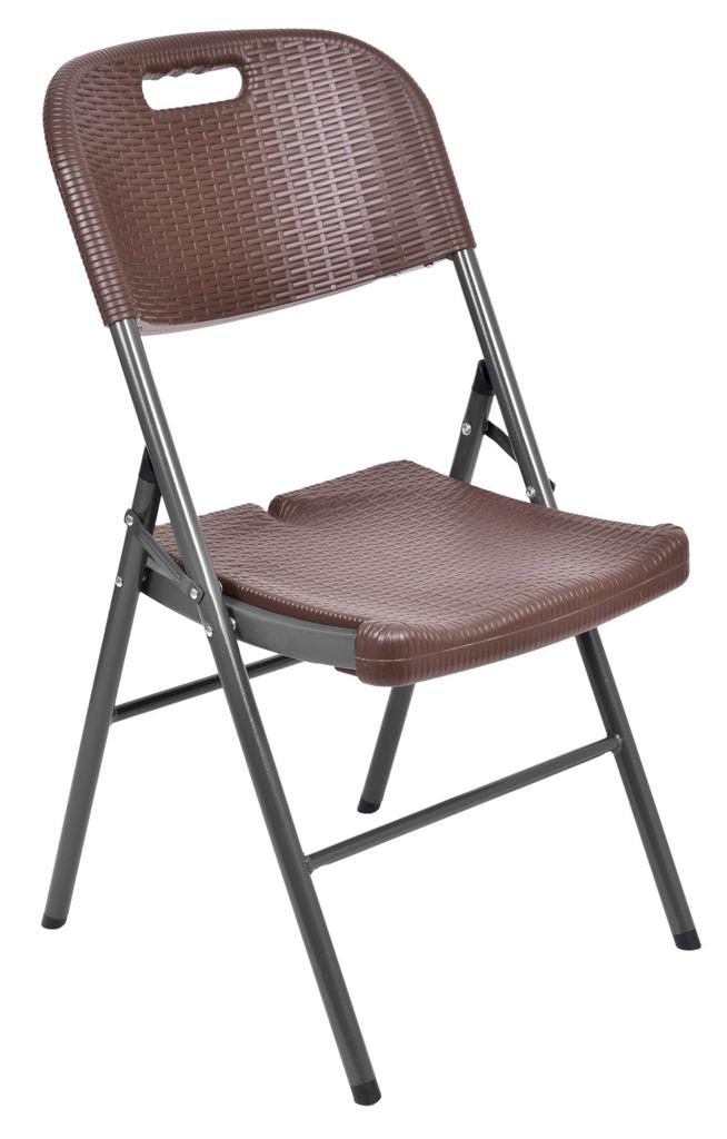 Krzesło Cateringowe Rattan Brązowe
