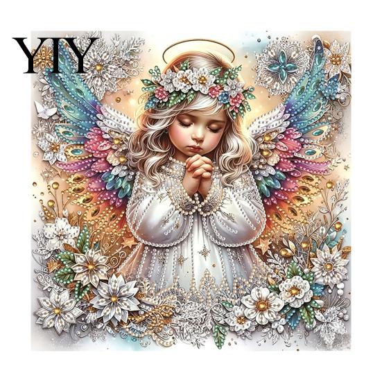 Kit Artistico Colibrì con Perle Finte, Kit Farfalla con Diamanti, Set Ricamo a Perline Fatto a Mano Fiore Pavone, Artigianato Pittura Scintillante 3D per Adulti, Casa
