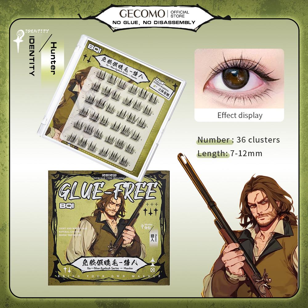 Natural Curling Pre-Glued Eyelashes Soft&Lightweight Various Styles Fluffy Self Adhesive Lash