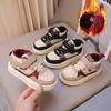 Children's Shoes Velvet Autumn and Winter New Boys Two Cotton Shoes Girls Baby High Top Board Shoes Children's Sports Shoes