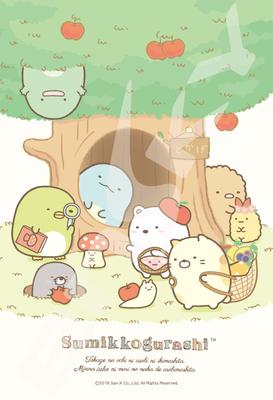 Ensky Sumikko Gurashi I Went To Play In the Jigsaw Puzzle 300 Pieces JIGSAW PUZZLE (ENSKY) Lizard's House. 26×38cm 300-1328