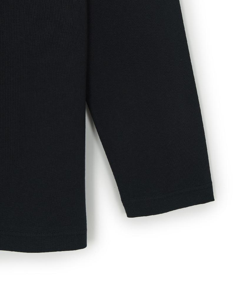 Emelbi Basic Loose Fit Long Sleeve T-Shirt Ny (Black)