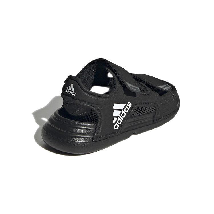 adidas Altaswim Abrasion Resistant Low Top Toddler Shoes Black Infant And Toddler GV7796
