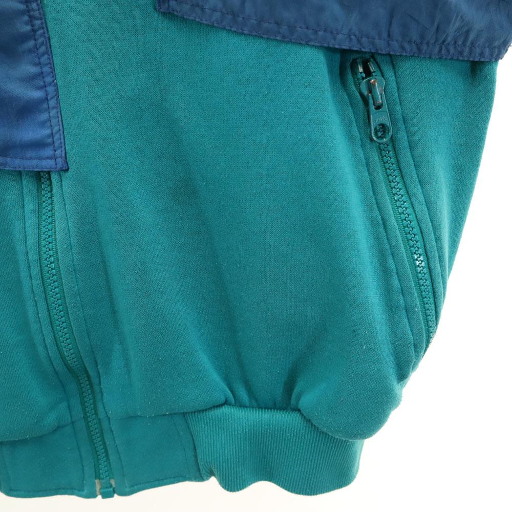adidas 80s Vintage Silver Tag Trefoil logo Track jacket Turquoise etc. Men's Used
