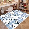 Miffy Print Rug, Washable Floor Carpet, For Entryway Dorm Laundry Room Office Study, Home Decor Birthday Christmas Gift