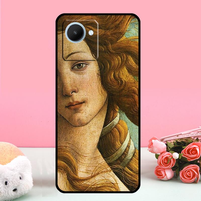Sandro botticelli sztuka renesansu Dla Realme 12 Pro Plus 9 10 11 GT5 Pro GT Neo5 C21Y C25s C30 C31 C33 C35 C51 C53 C55 Etui