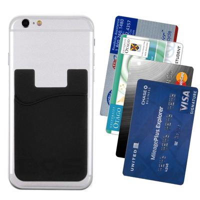 Adesivo porta carte di credito per telefono cellulare universale, porta carte di credito