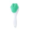 Soft Silicone Facial Cleansing Brush 2 in 1 Silicone Face Mask Brush & Face Scrubber For Exfoliating Massaging Remove Blackhead