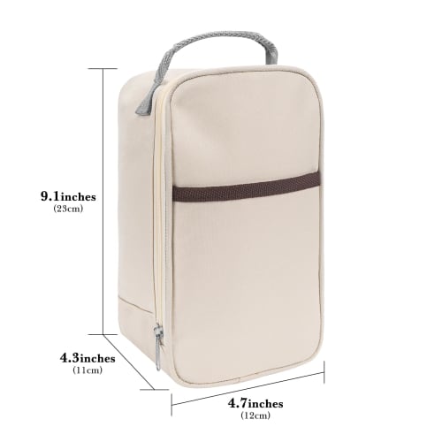 Linkidea Insulated Food Jar Bag, Tote Bag with Pockets, Portable Jar Bag for Office Work, Outdoor Picnics, THERMOS 24oz Lazycozy Compatible, Bidakid (