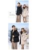Unisex Mid-Length Thickened Goose Down Ski Parka
