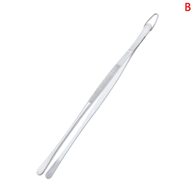 

30 см кухонный пинцет тонкий пинцет щипцы сверхдлинные из нержавеющей стали кулинарные пинцеты для барбекю инструменты для бармена