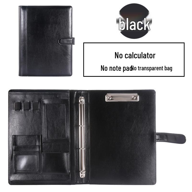 Manufacturer A4 Manager Zippered Business Ring Binder & Clipboard