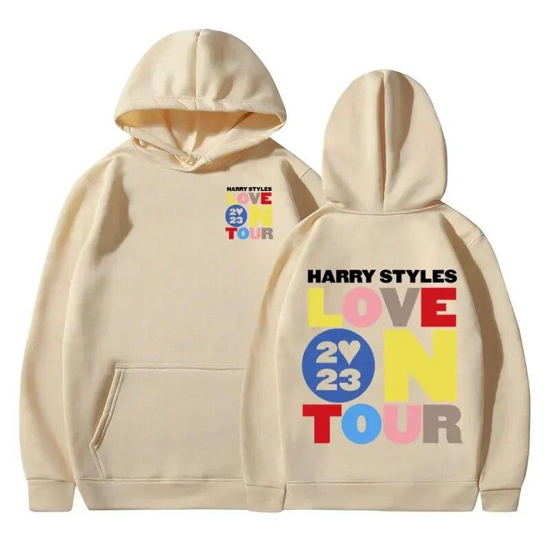 2023 Love on Tour Koncert Mikina Harajuku Estetické mikiny nadměrné velikosti Unisex dámské oblečení Mikiny s dlouhým rukávem Streetwear