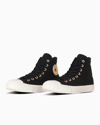 31313380 All Star Goldpatch Hi Black Gold (Men's)