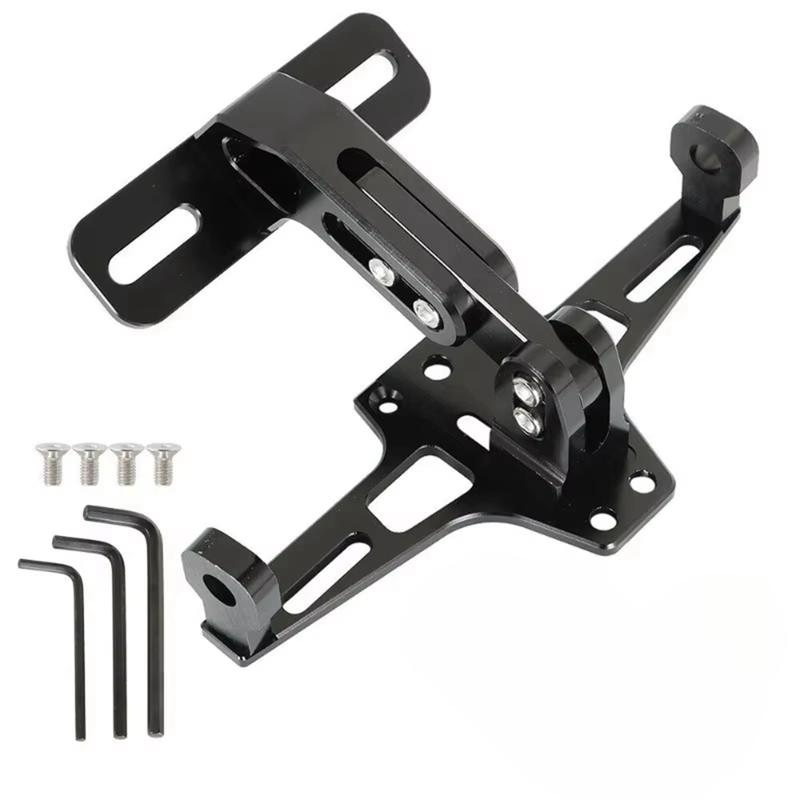 Motorcycle License Plate Holder For MT07 Kawasaki Z800 Honda BMW With Turn Signal Lights