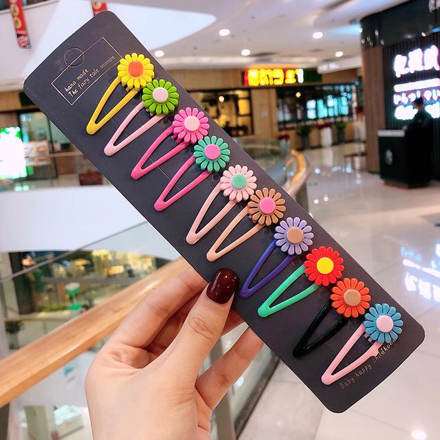 Kawaii Cartoon Fruit BB Clip Baby Children Hair Clips Bobby Pin Barrettes Accessories For Girls Kids Hairpins Hairgrip Headdress