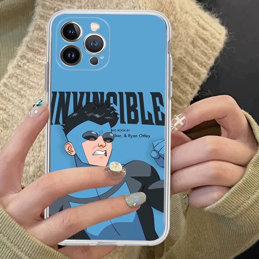Cartoon Popular Anime I-invincibleS Phone Case For IPhone 17 16 15 14 11 12 13 Mini Pro XS Max Plus Funda Shell