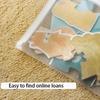 3pcs/Set Transparent Document Bag Mesh Zipper Information Bag Small Fresh Large Capacity Stationery Bag