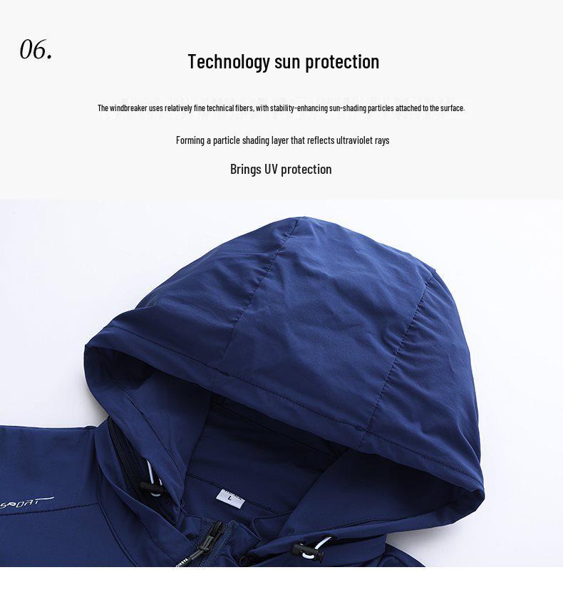 Men's 2026 Summer UV Protection Ice Silk Fishing Jacket - Breathable UPF50+ Sunscreen Outerwear