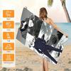 1pc J-Jujutsu Kaisen Gojo Satoru Manga Beach Towel Quick Dry Sand Free Soft Microfiber Bath Towel for Fans Swimming Pool