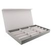 15 Fächer Sonnenbrillen Organizer Multifunktionale Schmuckschatulle Großer Raum Mehrfache Brillenetui Box für