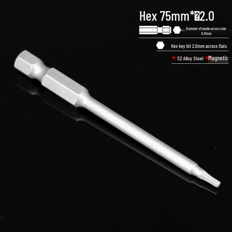 S2 Hexagon Magnetic Impact Driver Bit Set for Electric Screwdrivers