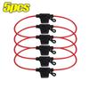 In Line Automotive Fuse Socket Mini Blade Fuse Holder Splash-Proof 12V 30A with Fuse Blade Disconnect Switch Socket 5-20pcs Fuse Holders1