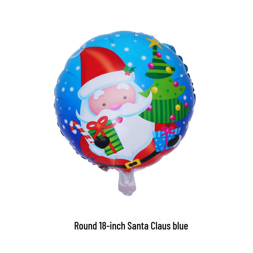 Christmas Tree Snowflake Aluminum Film Balloons for Party Decoration