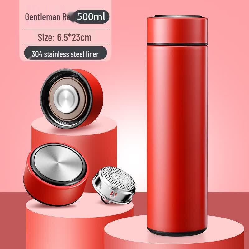 Qiwei Smart 500ml 316 Stainless Steel Tea Infuser Thermos