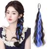VEVE&MIKI Hair Extensions, Ponytail Extensions, Wig Extensions, Fluffy Curly Hair Extensions, Long, Easy To Apply, Straight Extensions, Smooth Color